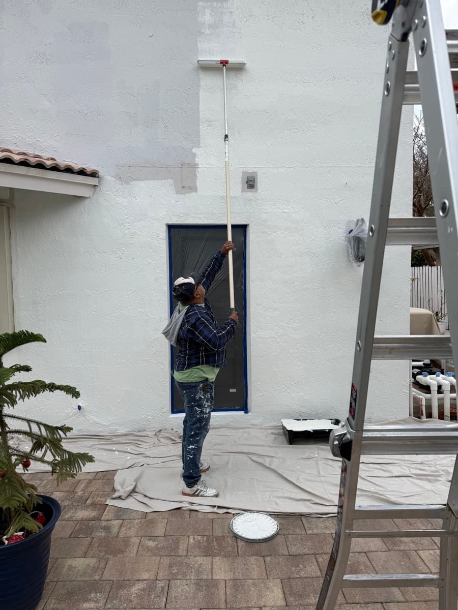 Exterior Painting project in Pinecrest