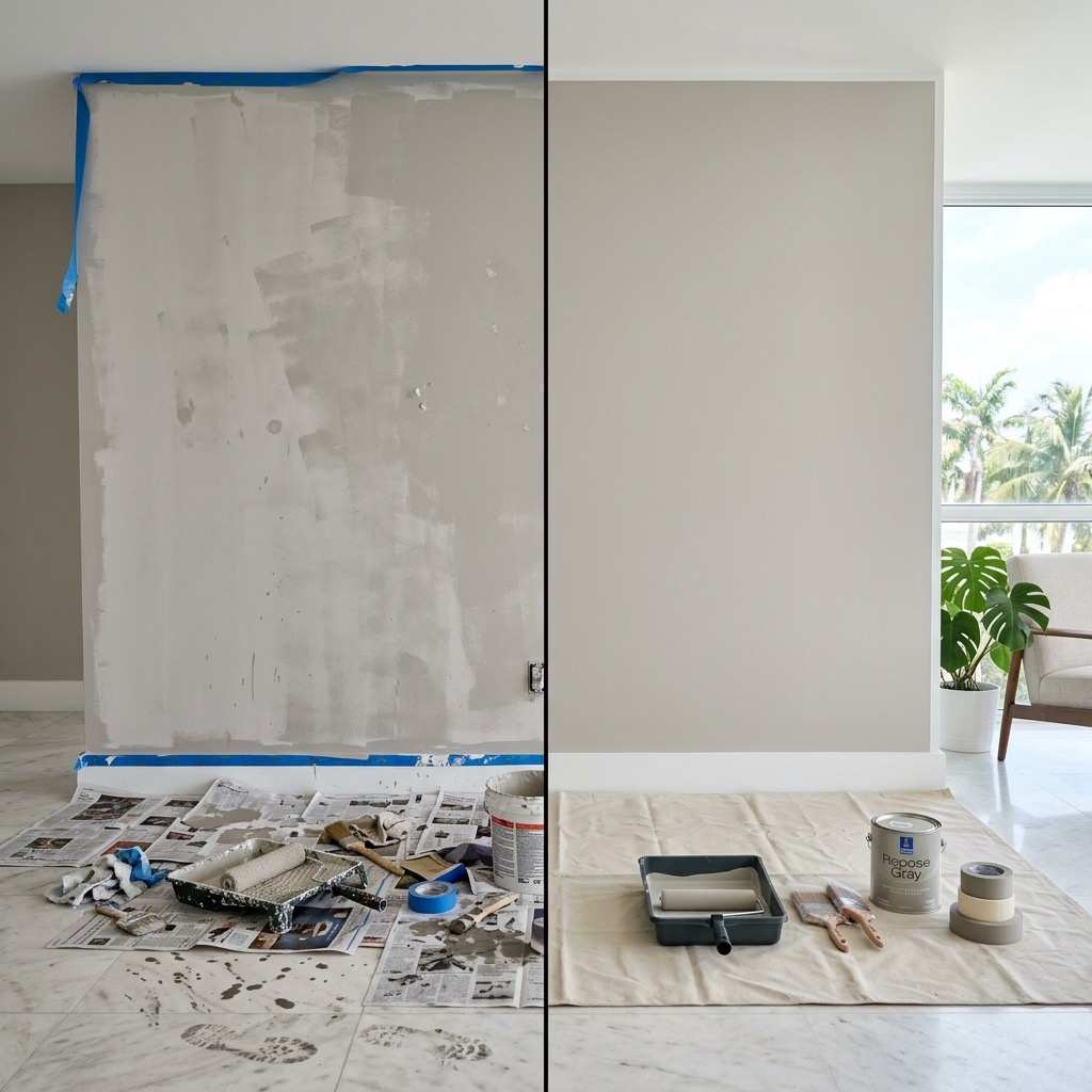 DIY Painting vs Hiring a Pro: What Miami Homeowners Should Know